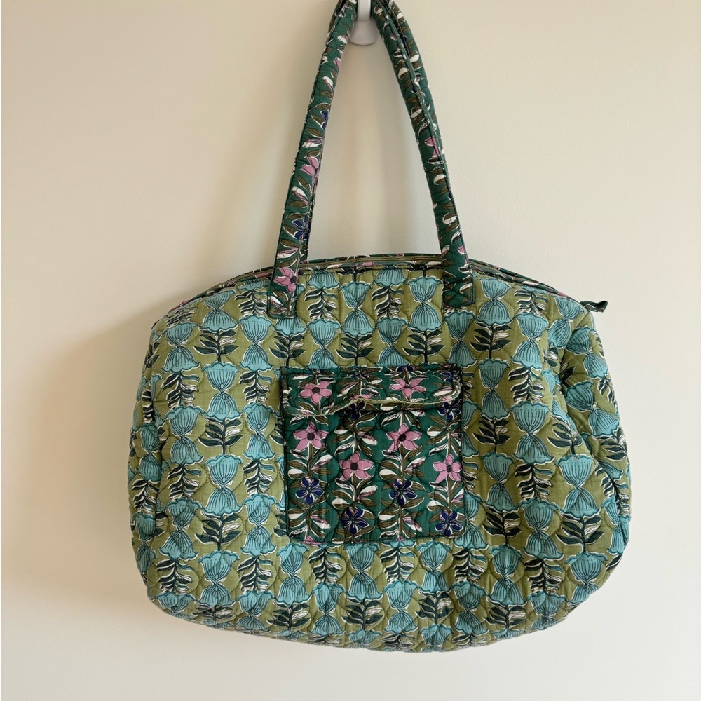 Zara Weekend Duffle Shoulder Bag (Vera Bradley Look)